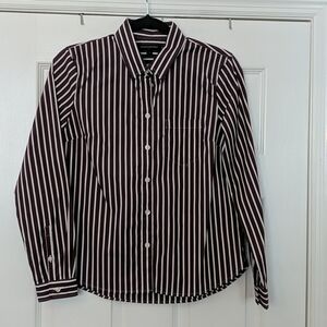 BANANA REPUBLIC FACTORY Striped Button Down Shirt